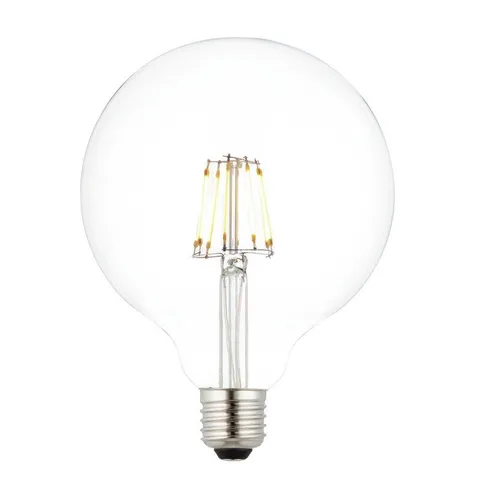 2 × LED E27 VINTAGE GLOBE LIGHT BULBS