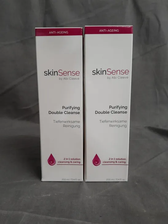 SET OF 2 SKINSENSE PURIFYING DOUBLE CLEANSE