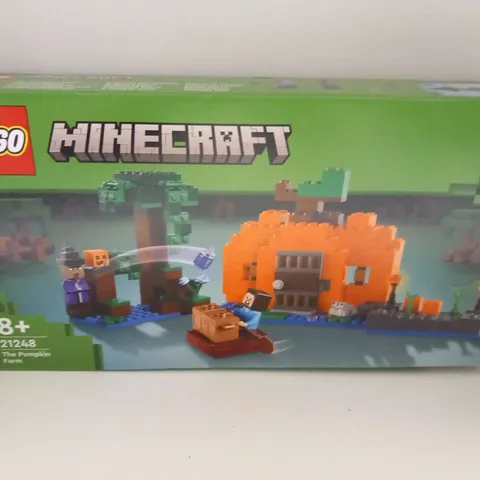 BOXED LEGO MINECRAFT 21248 THE PUMPKIN FARM