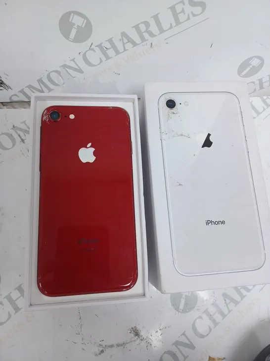 BOXED IPHONE 8 IN RED 