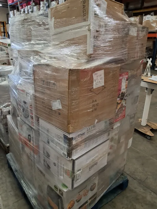 PALLET OF APPROXIMATELY 33 UNPROCESSED RAW RETURN HOUSEHOLD AND ELECTRICAL GOODS TO INCLUDE;