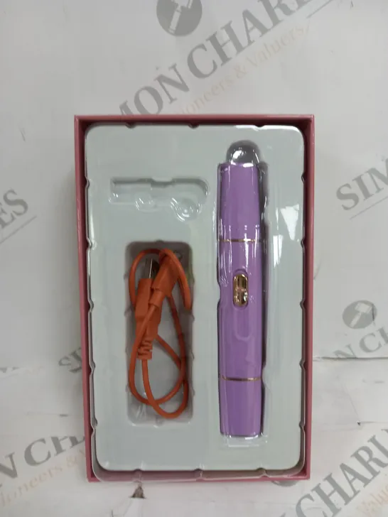 BOXED BEAUTY 2 IN 1 SUPER SMOOTH FACE & BROWS HAIR REMOVER, PURPLE