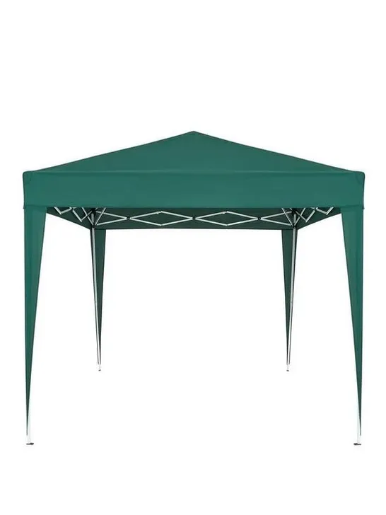 LARGE POP UP GAZEBO GREEN - 2.5X2.5M COLLECTION RRP £109.99