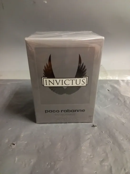 BOXED AND SEALED PACO RABANNE "INVICTUS" EAU DE TOILETTE 50ML