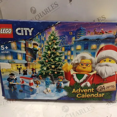BOXED LEGO CITY ADVENT CALENDAR 2023