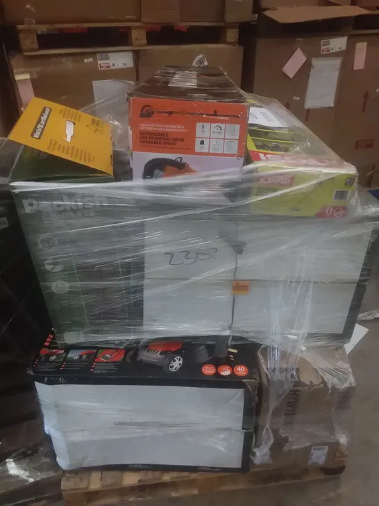 PALLET OF APPROXIMATELY 16 ELECTRICAL ITEMS INCLUDING 