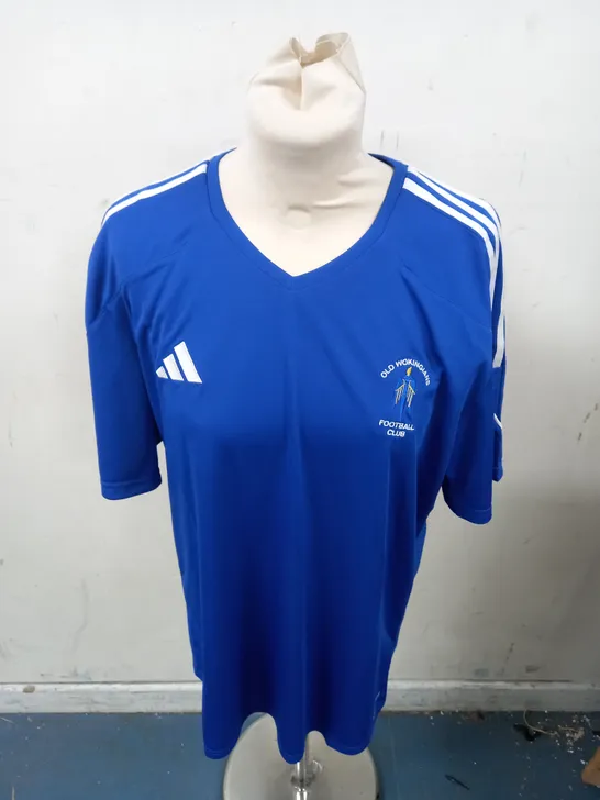 ADIDAS AEROREADY PERSONALISED ROYAL BLUE JERSEY - L