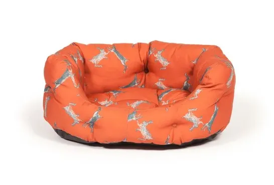 BAGGED WOODLAND HARE DELUXE SLUMBER PET BED