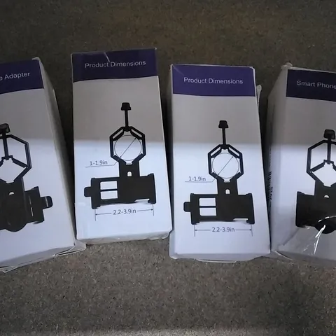 A BOX OF 12 BOXED IN CAR SMART PHONE ADAPTERS 