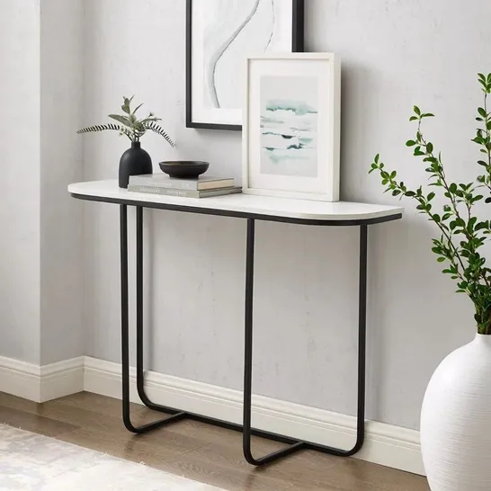 BOXED MUKUNDAN 112CM CONSOLE TABLE