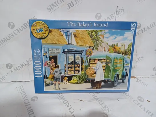 THE BAKERS ROUND 1000 JIGSAW PUZZLE