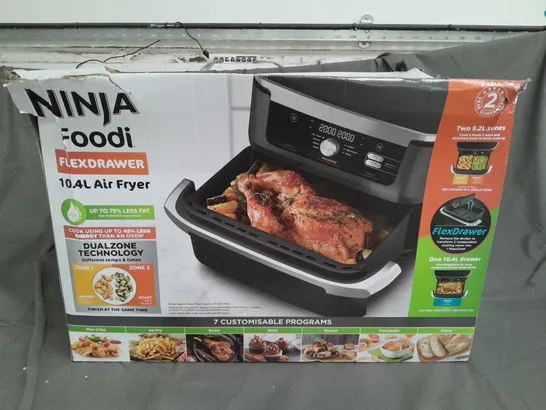 BOXED NINJA FOODI FLEXDRAWER 10.4L AIRFRYER