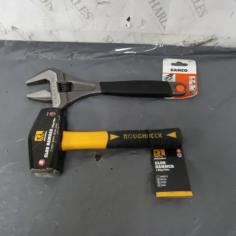 ERGO BAHCO TOOL AND ROUGHNECK CLUB HAMMER 1.8KG