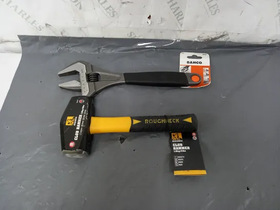 ERGO BAHCO TOOL AND ROUGHNECK CLUB HAMMER 1.8KG