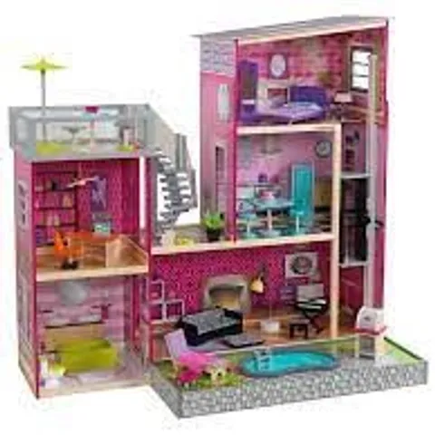 GRADE 1 BOXED KIDKRAFT UPTOWN DOLLHOUSE