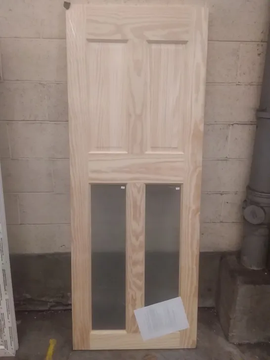 PINE 2 PANEL INTERNAL TIMBER DOOR 