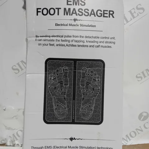 EMS FOOT MASSAGER ELECTRICL MUSCLE STIMULATION 