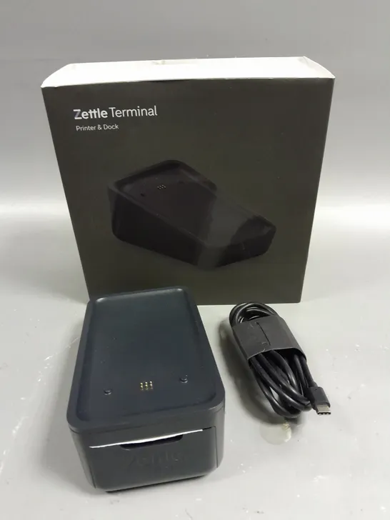 BOXED ZETTLE TERMINAL PRINTER & DOCK 