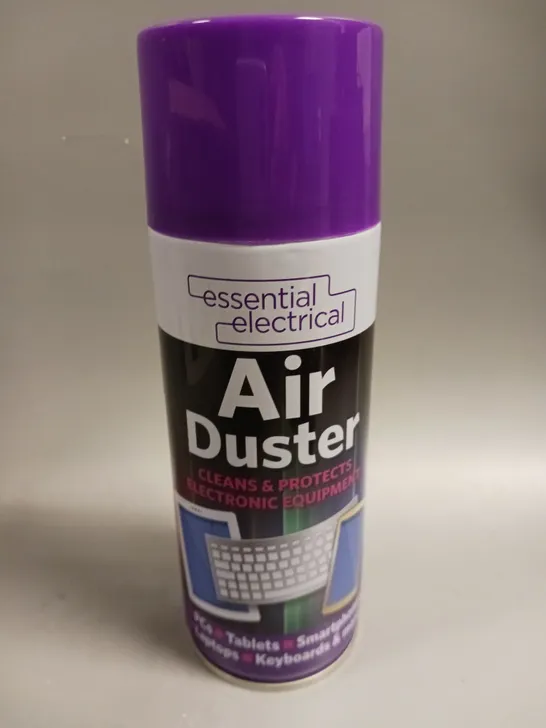 12 X ESSENTIAL ELECTRICAL AIR DUSTER CANS