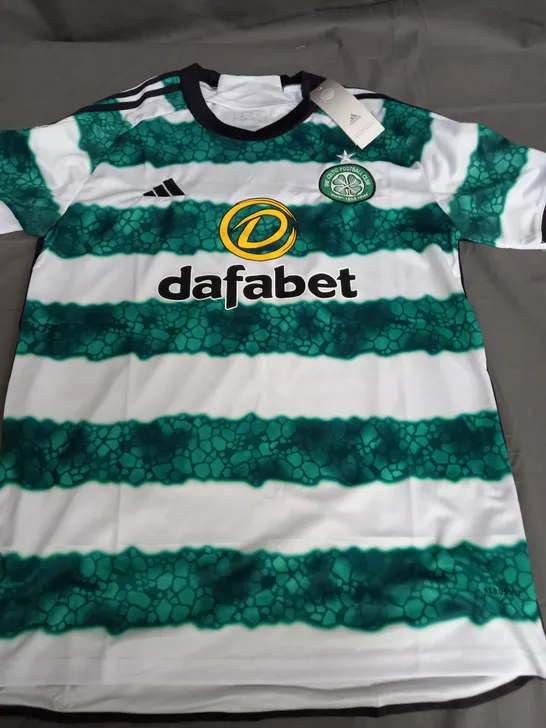 ADIDAS CELTIC HOME SHIRT - LARGE