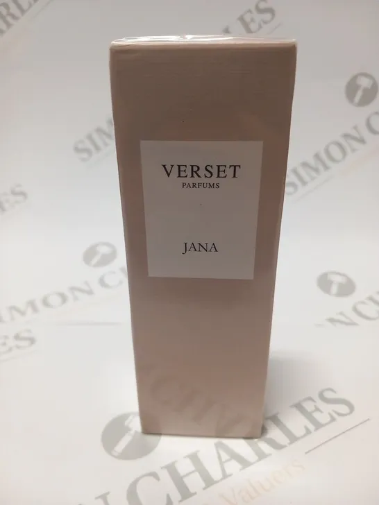 BOXED AND SEALED VERSET PARFUMS JANA EAU DE PARFUM 50ML