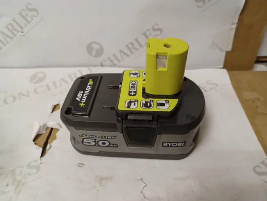 RYOBI RB18L50 ONE+ LITHIUM+ 5.0AH BATTERY