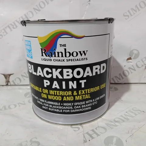 RAINBOW WATER BASED BLACKBOARD PAINT (2.5L)