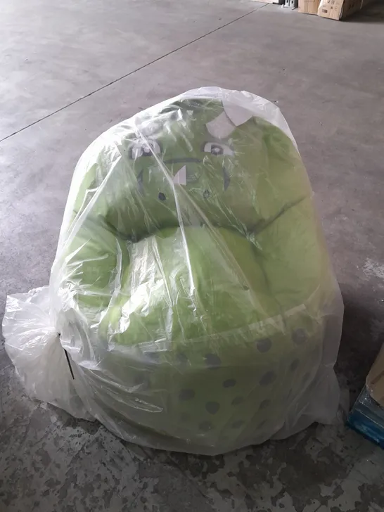 DINOSAUR BEANBAG CHAIR- GREEN