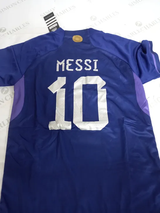 ADIDAS ARGENTINA FOOTBALL SHIRT -  MESSI 10 - SIZE 26