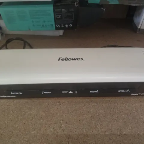 FELLOWES SOLA A4 LAMINATOR MACHINE