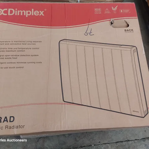 BOXED DIMPLEX Q-RAD ELECTRIC RADIATOR Model QRAD100E