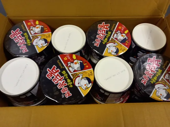 16 X SEALED BULDAK HOT CHICKEN FLAVOUR RAMEN BIG BOWLS - 16 X 105G