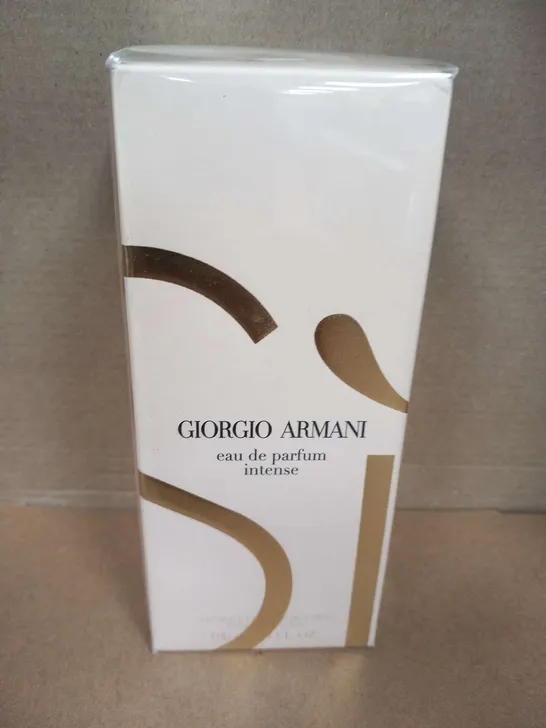 BOXED AND SEALED GIORGIO ARMANI INTENSE EAU DE PARFUM 100ML