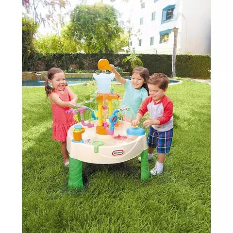 BOXED LITTLE TIKES FOUNTAIN FACTORY WATER TABLE