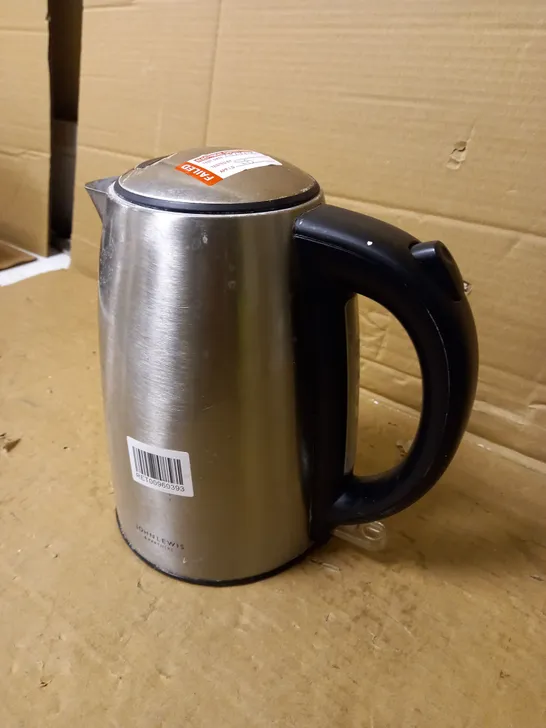 JOHN LEWIS STAINLESS STEEL KETTLE 