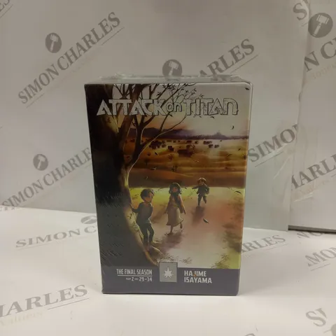 BOXED & SEALED ATTACK ON TITAN THE FINAL SEASON VOL. 29-34 