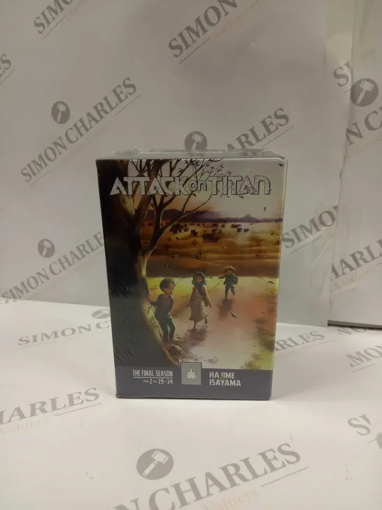 BOXED & SEALED ATTACK ON TITAN THE FINAL SEASON VOL. 29-34 