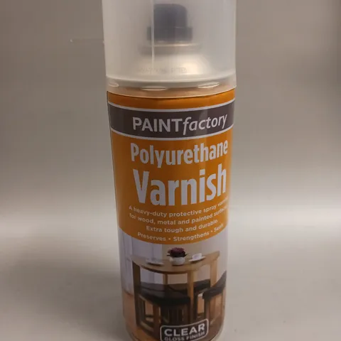 12 X PAINT FACTORY POLYURETHANE VARNISH - COLLECTION ONLY 
