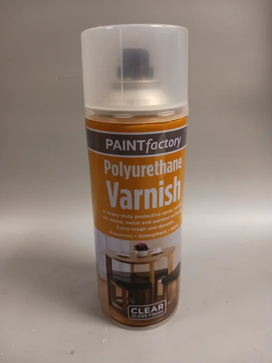 12 X PAINT FACTORY POLYURETHANE VARNISH - COLLECTION ONLY 