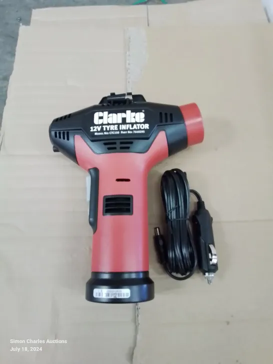 CLARKE 12V DIGITAL THERAPY INFLATOR