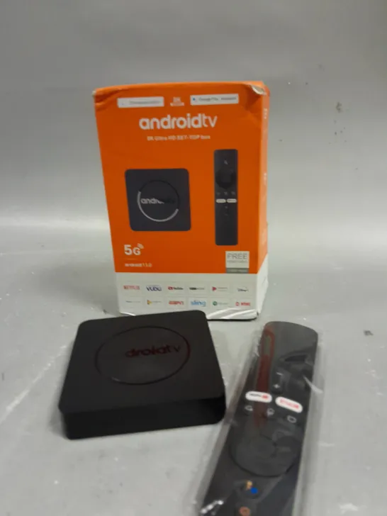 BOXED ANDROIDTV MEDIA PLAYER 