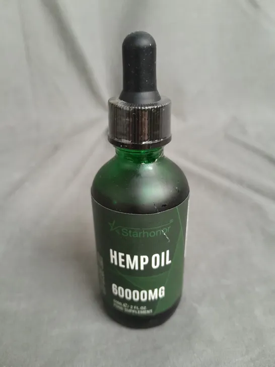 APPROXIMATELY 50 STARHONOR HEMP OIL 60000MG (50x60ml) (EXP: 12/2022) - COLLECTION ONLY