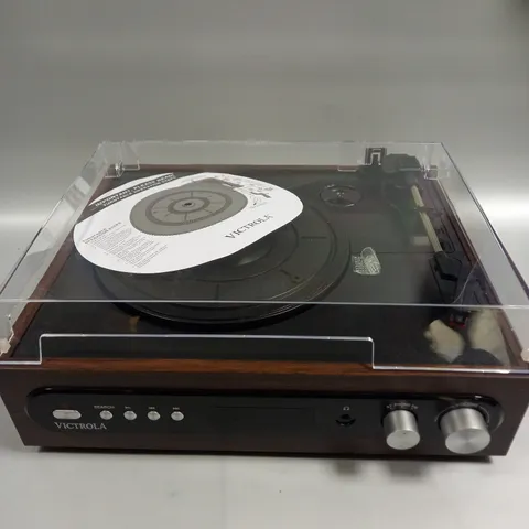 BOXED VICTROLA 4-IN-1 TURNTABLE