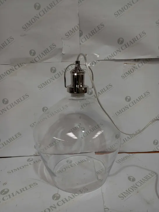 LAURA ASHLEY RYE PENDANT IN TINTED GLASS