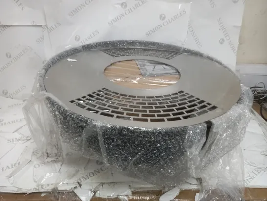 BOXED TOWER SPHERE PIT N GRILL 2-IN-1 FIRE PIT & BBQ