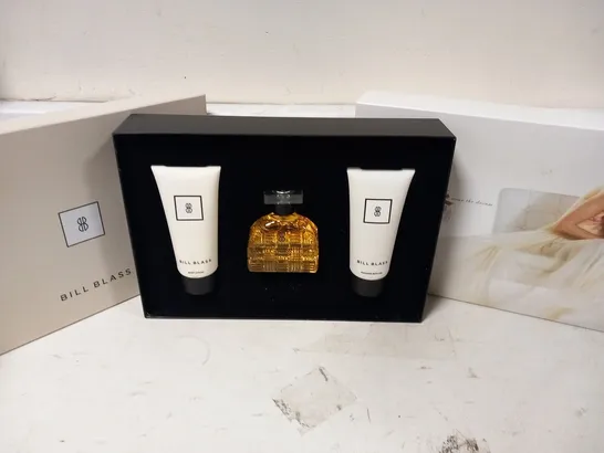 3 BOXED BILL BLASS 80MLL EAU DE PARFUM GIFT SETS