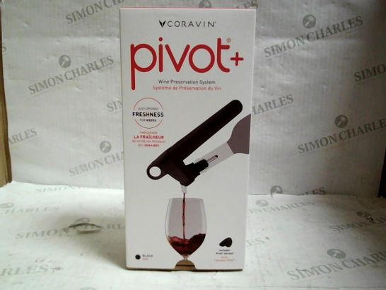 CORAVIN PIVOT+ WINE PRESERVATION SYSTEM