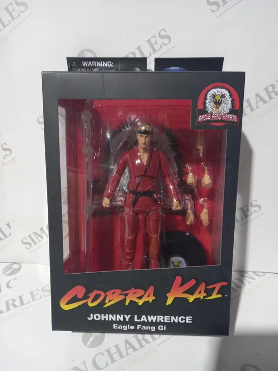 COBRA KAI EAGLE FANG KARATE JOHNNY LAWRENCE COLLECTIBLE FIGURE