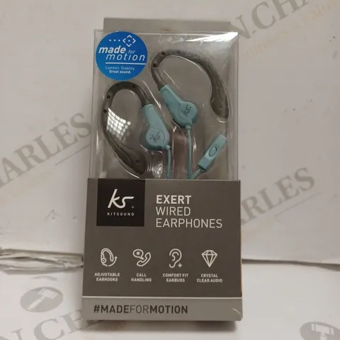 BOXED SEALED KITSOUND EXERT WIRED EARPHONES 