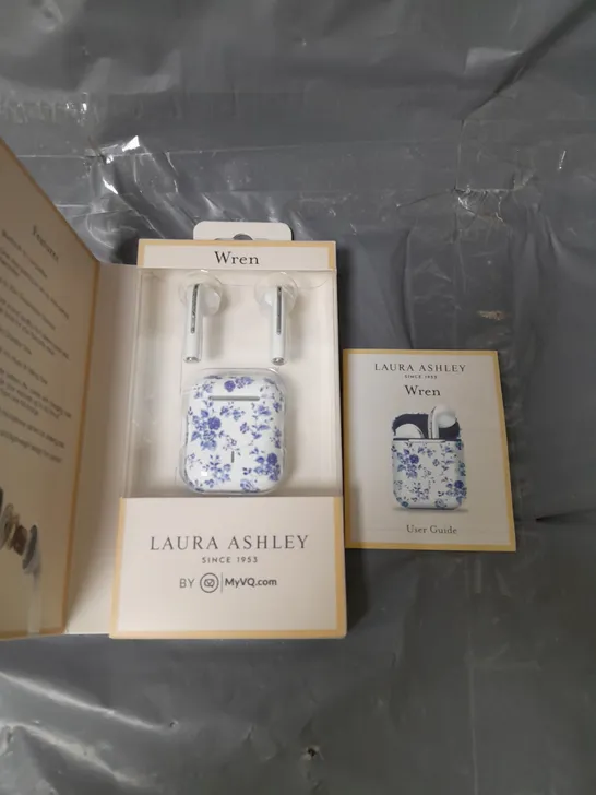 LAURA ASHLEY CHINA ROSE WREN TRUE WIRELESS STEREO DESIGNER BLUETOOTH EARBUDS